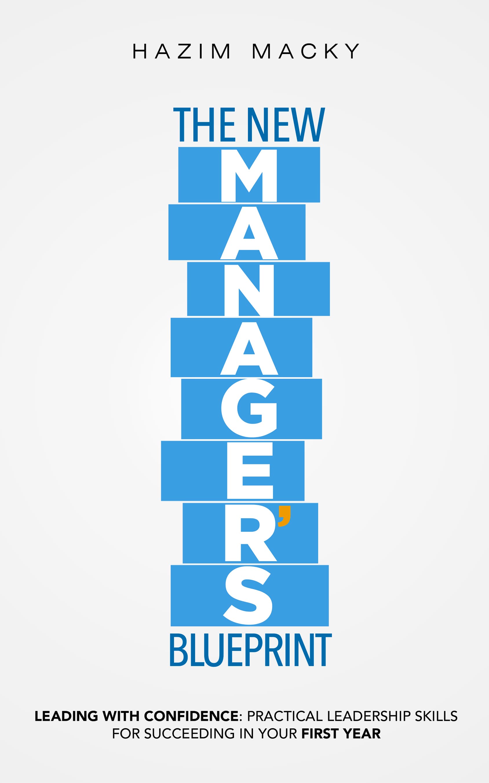 The New Manager's Blueprint — book cover